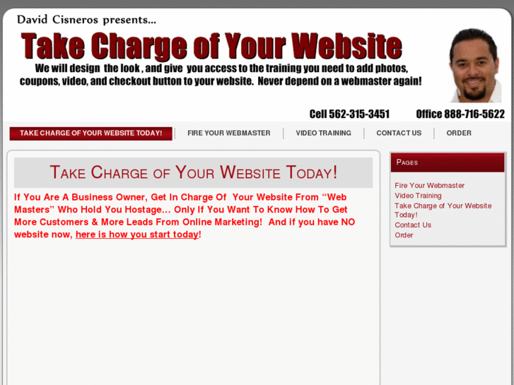 www.takechargeofyourwebsite.com