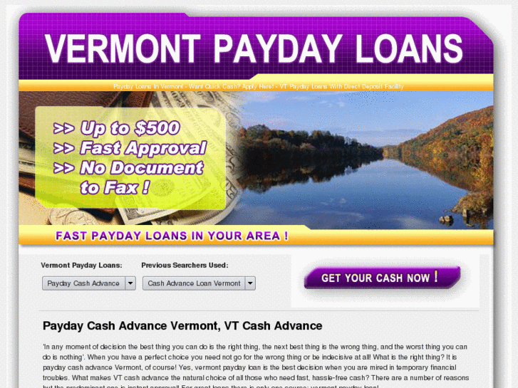 www.vermontpaydayloans.com