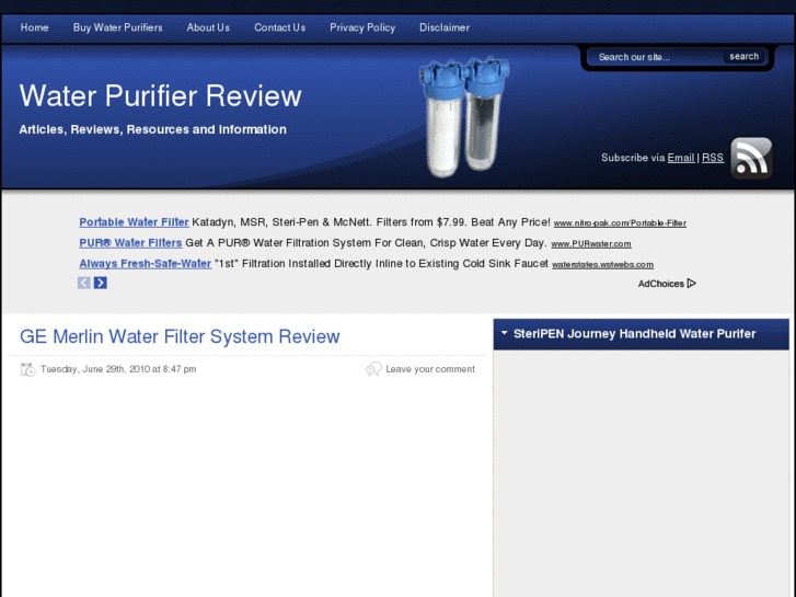 www.waterpurifierreview.org