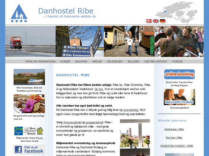 www.danhostel-ribe.dk