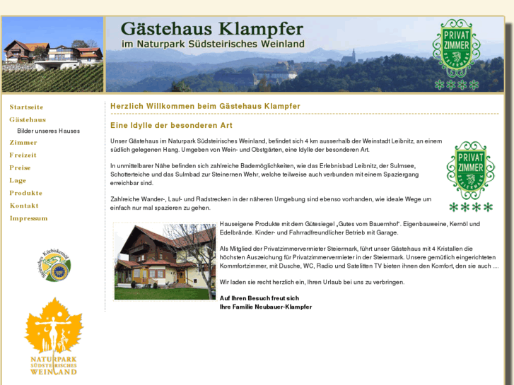 www.gaestehaus-klampfer.at