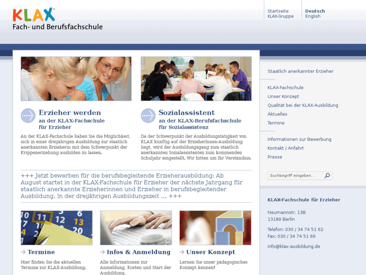 www.klax-ausbildung.de