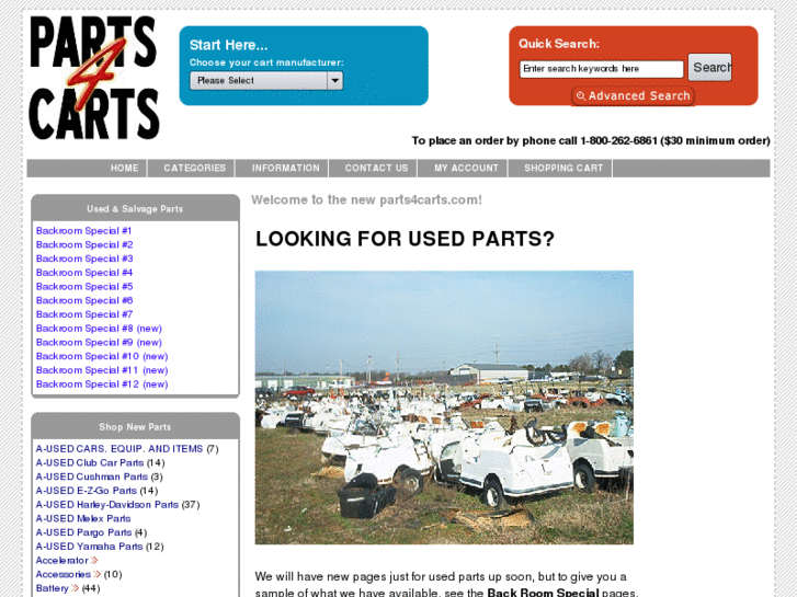 www.parts4carts.com