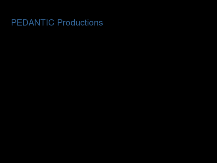 www.pedanticsolutions.net