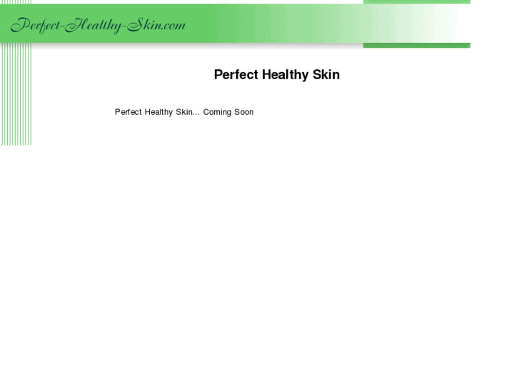 www.perfect-healthy-skin.com