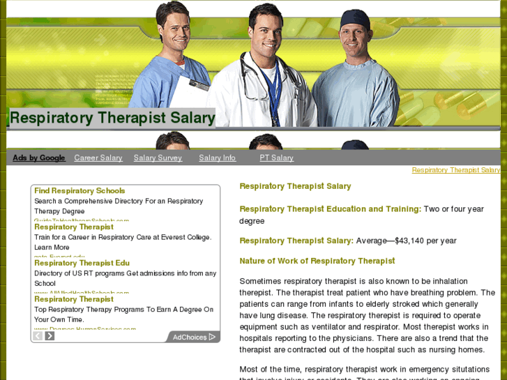 www.respiratorytherapistsalary.net