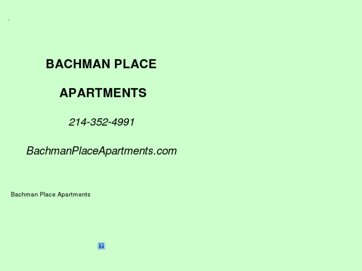 www.bachmanplaceapartments.com