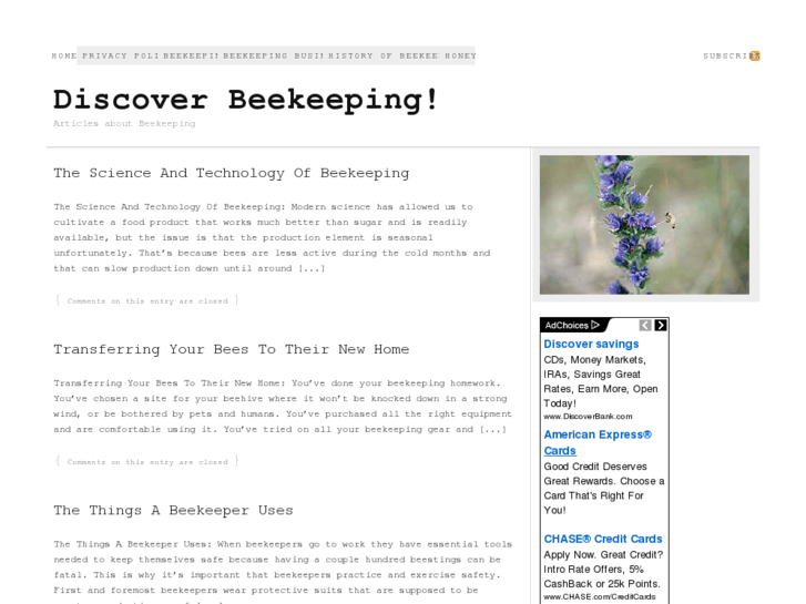 www.discoverbeekeeping.info