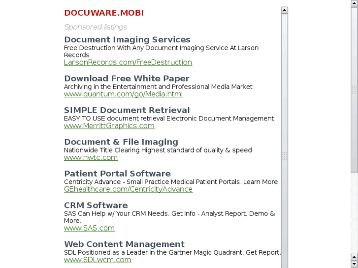 www.docuware.mobi