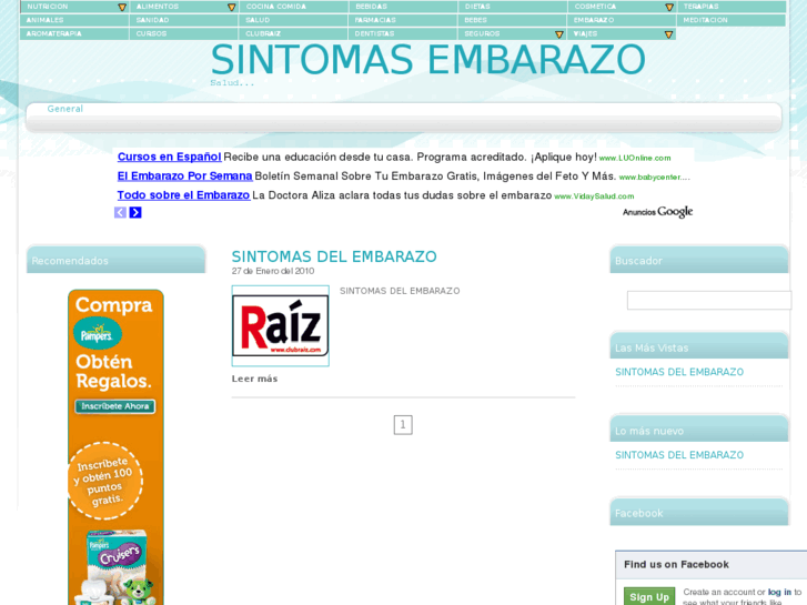 www.embarazosintomas.es