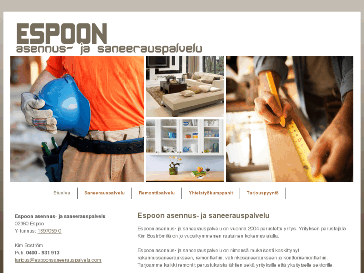 www.espoonsaneerauspalvelu.com