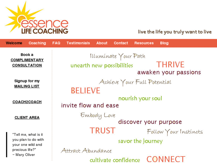 www.essencelifecoaching.com