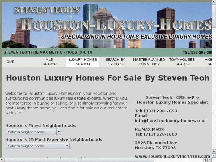 www.houstonluxurysubdivisions.com