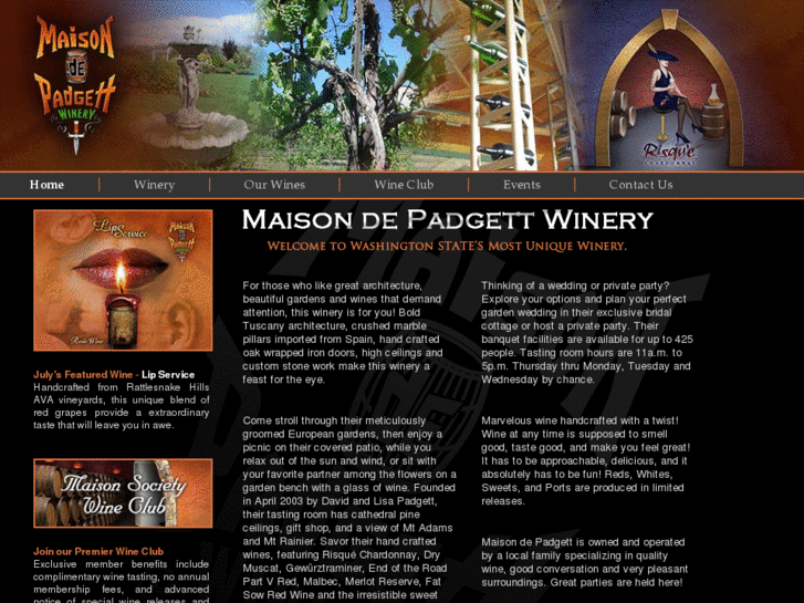 www.maisondepadgettwinery.com