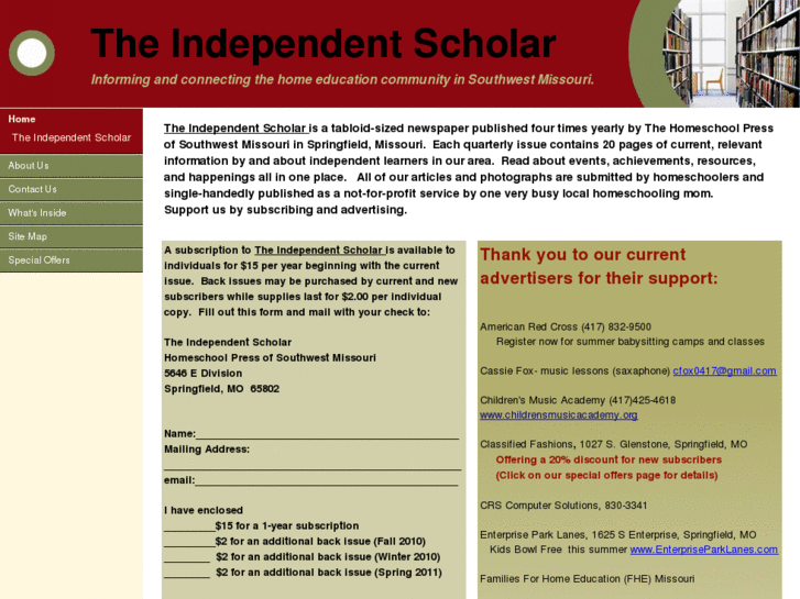 www.theindependentscholarnewspaper.com