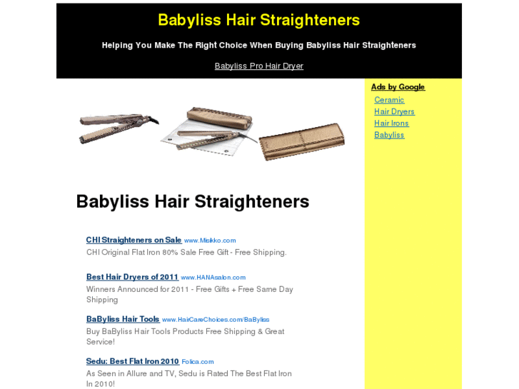 www.babylisshairstraighteners.com