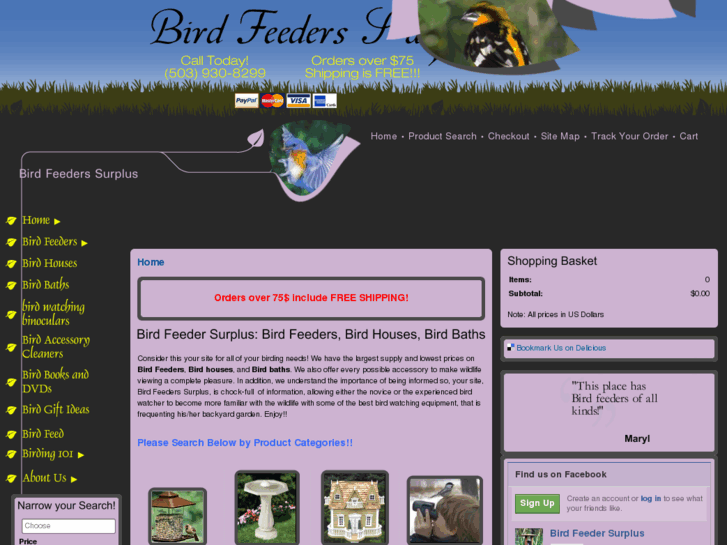www.birdfeedersurplus.com