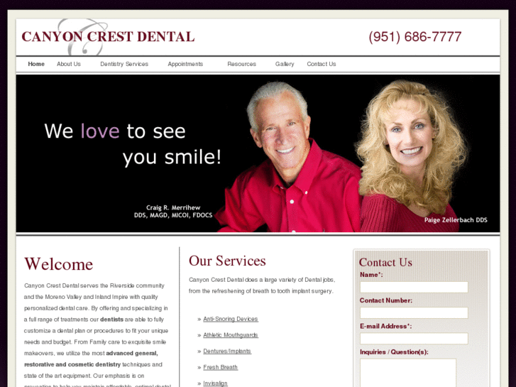 www.canyoncrestdentistry.com