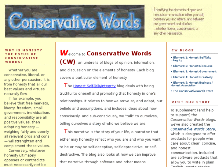 www.conservativewords.com