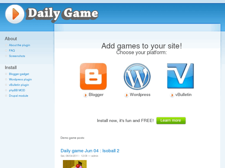 www.dailygame.org