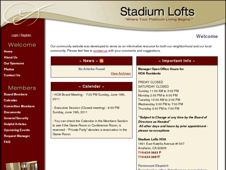 www.stadiumlofts-hoa.com