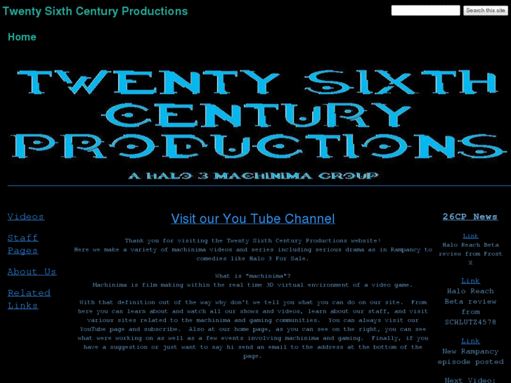 www.twentysixthcenturyproductions.com