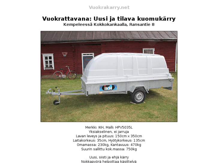 www.vuokrakarry.net