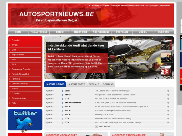 www.autosportnieuws.be