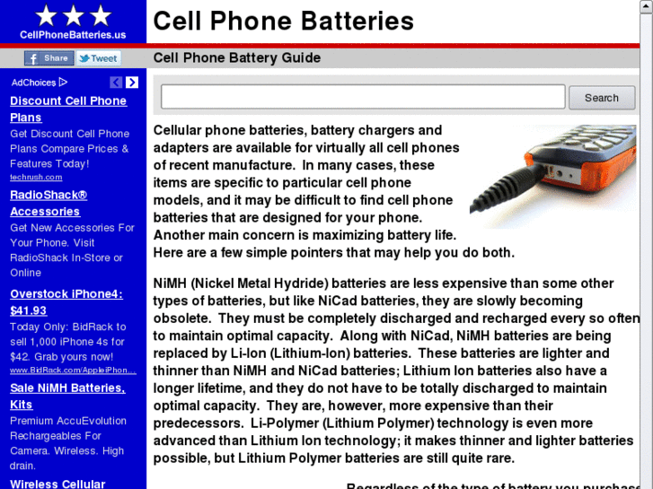 www.cellphonebatteries.us