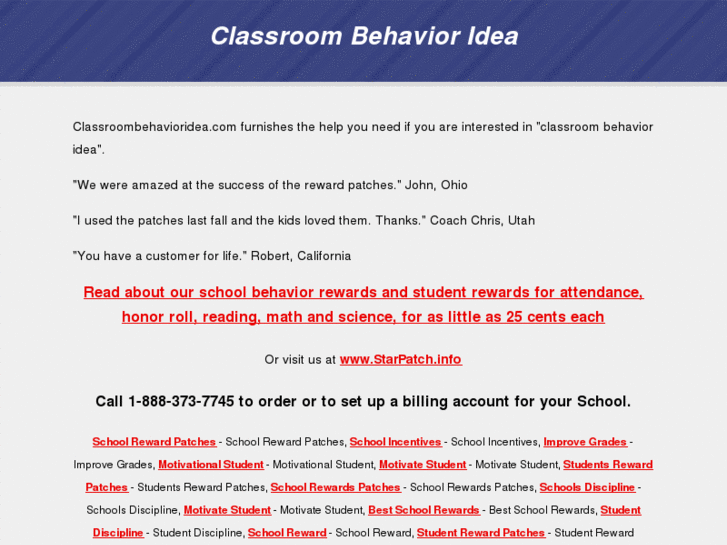 www.classroombehavioridea.com