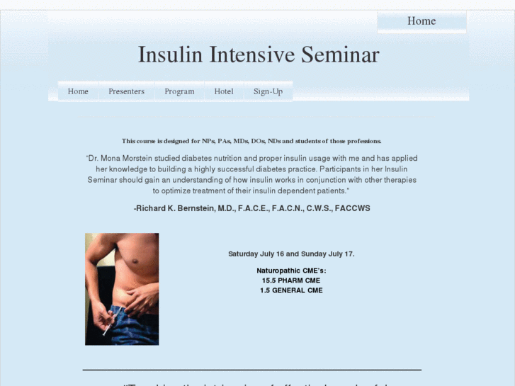 www.insulinintensiveseminar.com