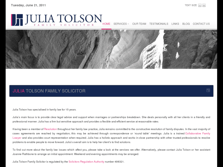 www.juliatolsonfamilysolicitor.co.uk