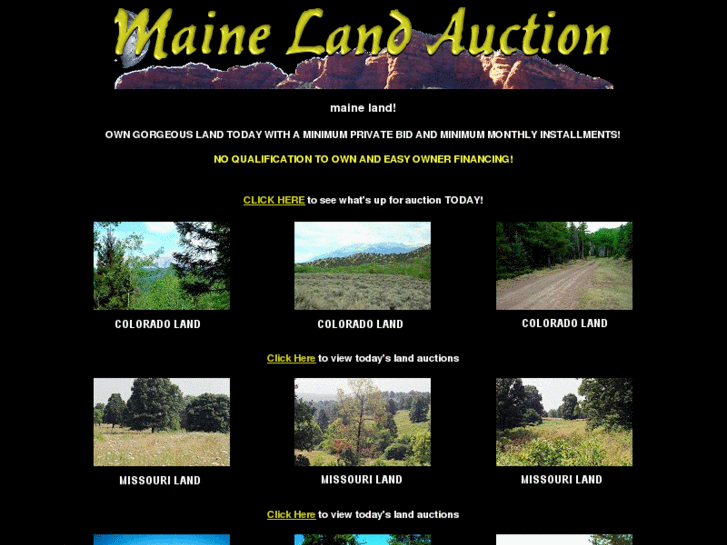 www.maine-land-auction.com