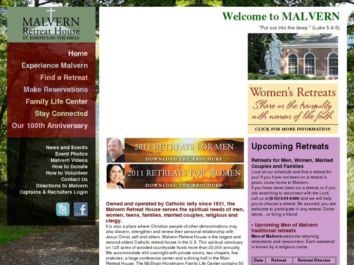 www.malvernretreat.com