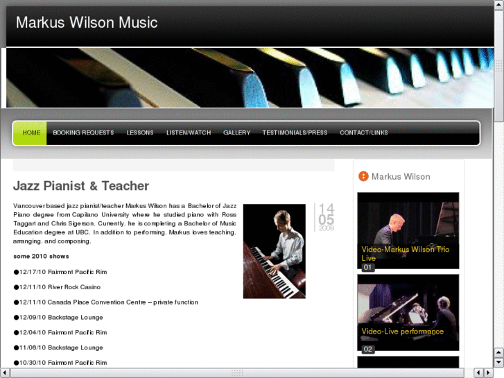 www.markuswilsonmusic.com