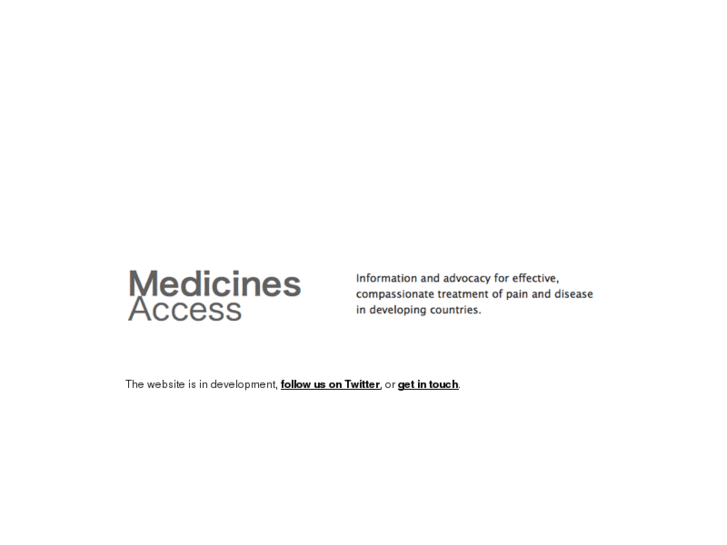 www.medicinesaccess.org