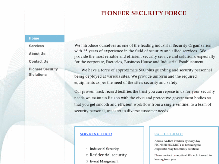 www.pioneersecurityforce.com