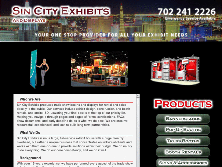 www.sincityexhibits.com