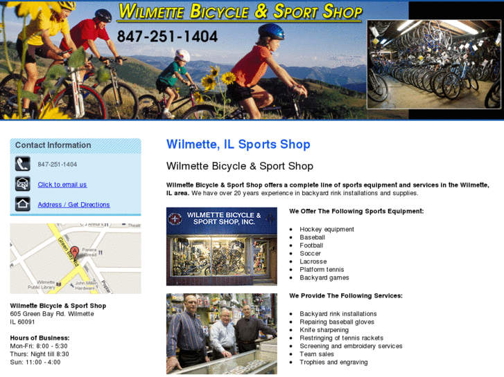 www.wilmettebicycleandsportshop.com