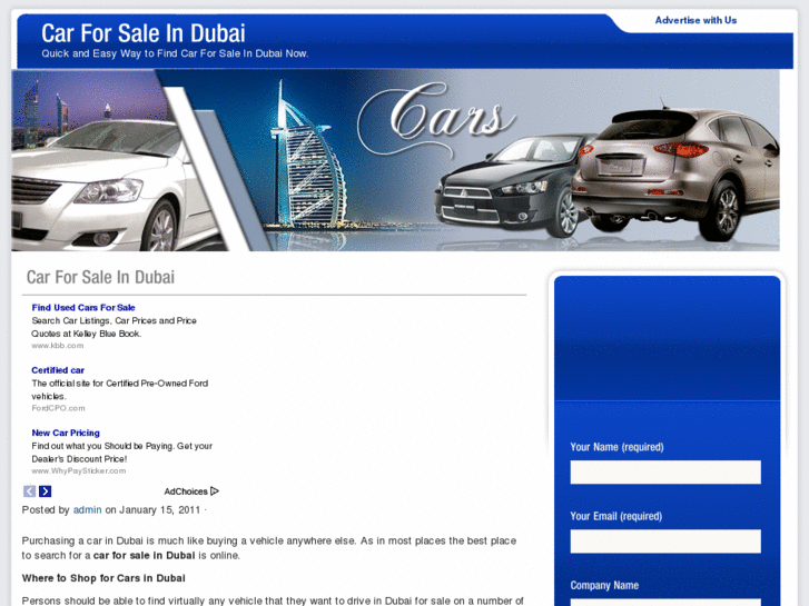 www.carforsaleindubai.com