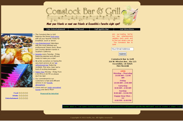 www.comstockbarandgrill.com