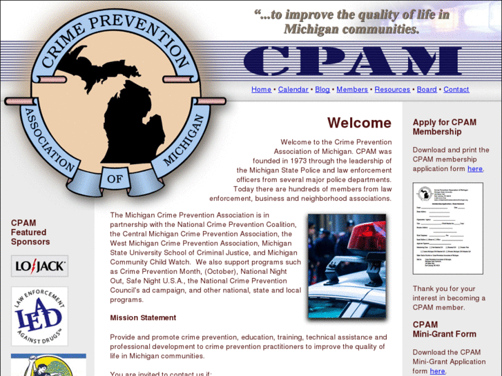 www.crimepreventionassociationofmichigan.com