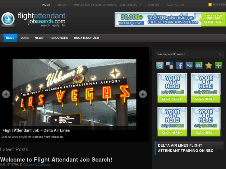 www.flightattendantjobsearch.com