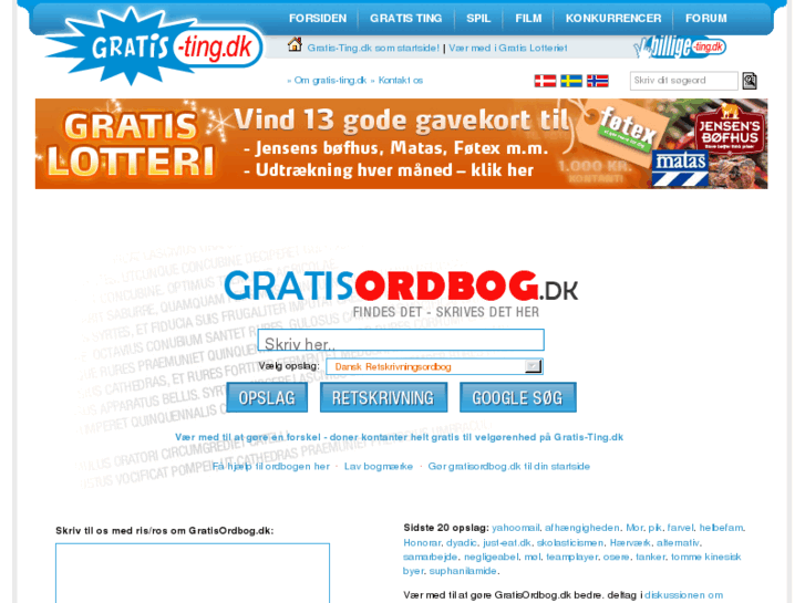www.gratisordbog.dk