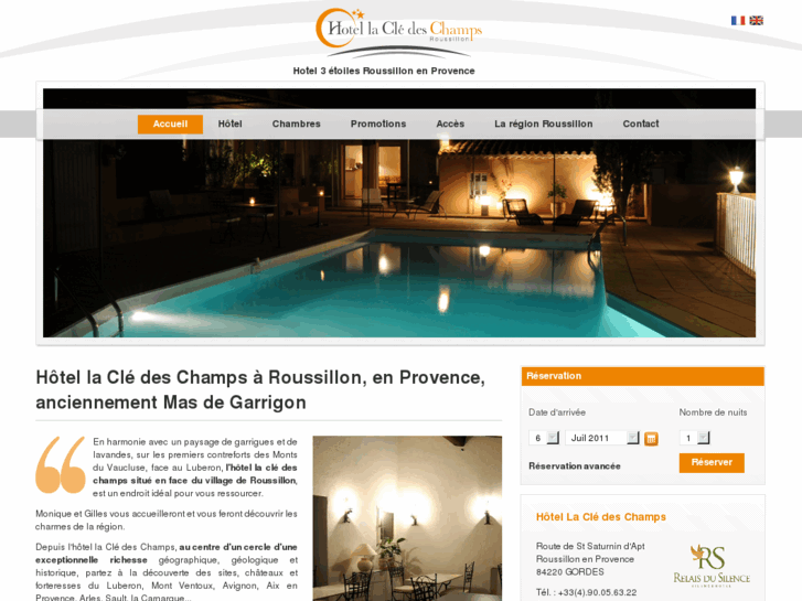 www.hotelcledeschamps.com