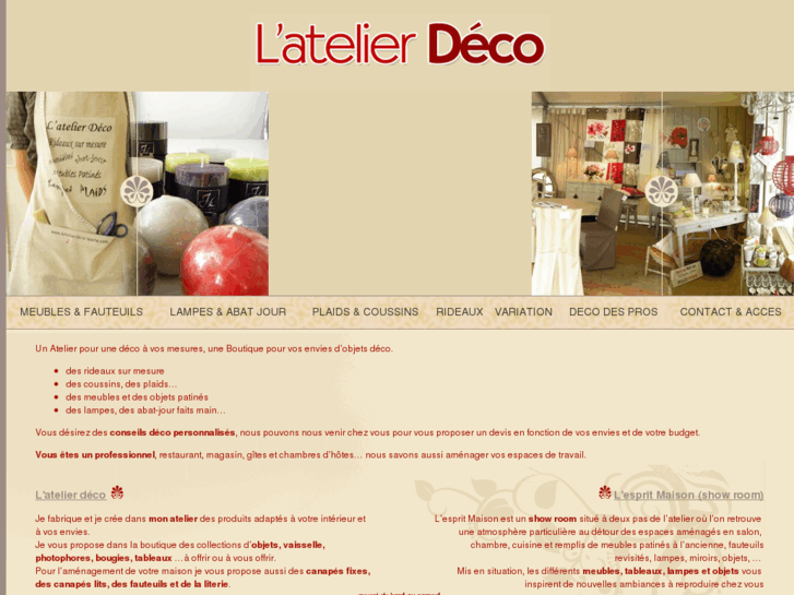 www.latelierdeco-lesite.com