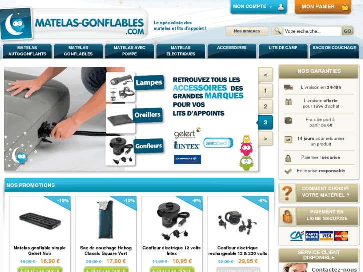 www.matelas-gonflables.com