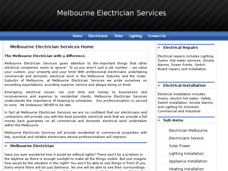 www.melbourneelectricianservices.com.au