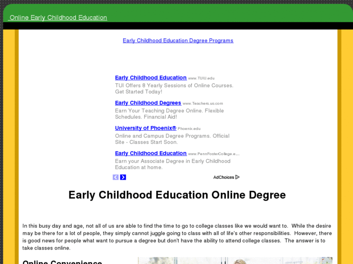 www.onlineearlychildhoodeducation.com