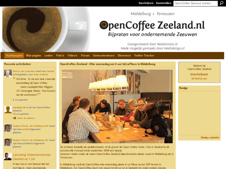 www.opencoffeezeeland.nl